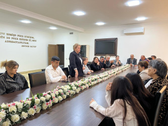 Nəbi Xəzrinin 100 illik yubileyi ilə əlaqədar tədbir keçirilmişdir