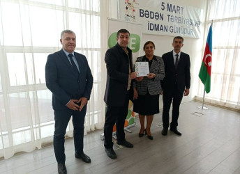 5 Mart - Bədən Tərbiyəsi və İdman Gününə həsr olunmuş idman ictimaiyyəti ilə görüş keçirilmişdir