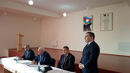 Rayon İcra Hakimiyyətinin başçısı Novruz Novruzov növbəti səyyar qəbulunu Böyük Həmyə kənd sakinləri ilə keçirmişdir