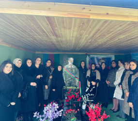 Vətən müharibəsi şəhidi Əzimov Saatmirzə Feyruz oğlunun şəhid olmasından 5 il ötür