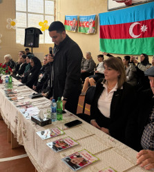 8 Noyabr – Zəfər Günü ilə əlaqədar Siyəzənkənd ümumi orta ümumtəhsil məktəbində tədbir keçirilmişdir