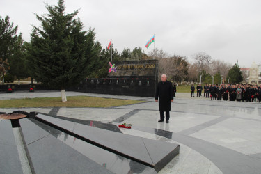 Xocalı Soyqırımının 34-cü ildönümü ilə əlaqədar anım tədbiri keçirilmişdir