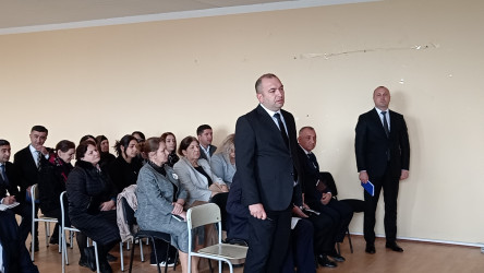 Rayon İcra Hakimiyyətinin başçısı Novruz Novruzov növbəti səyyar qəbulunu Eynibulaq kənd sakinləri ilə keçirmişdir