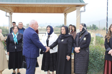 Siyəzən şəhərində yeni salınmış mədəniyyət və istirahət parkının təqdimat mərasimi keçirilmişdir