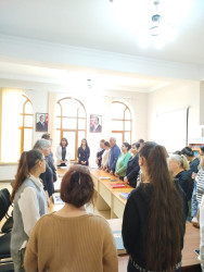 18 Oktyabr - Müstəqilliyin Bərpası Günü ilə əlaqədar  "Müstəqilliyin Bərpası Günü" adlı tədbir keçirilmişdir