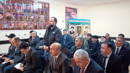 Rayon İcra Hakimiyyətinin başçısı Novruz Novruzov növbəti səyyar qəbulunu Sədan kənd sakinləri ilə keçirmişdir