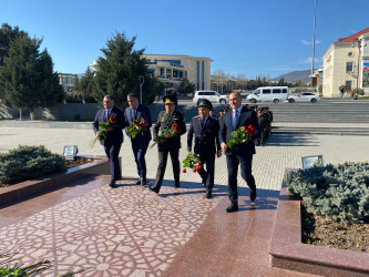 16 mart - Strateji Obyektlərin Mühafizəsi Dövlət Agentliyi əməkdaşlarının peşə bayramı günü ilə əlaqədar tədbir keçirilmişdir
