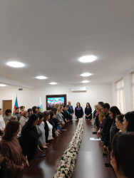 "Zəfərimiz əbədidir, qələbəmiz şanlıdır" mövzusunda tədbir keçirilmişdir