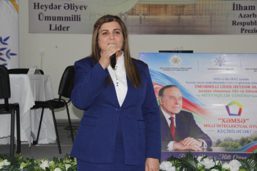 “Xəmsə” milli intellektual oyunu keçirilmişdir