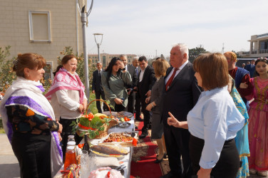 Siyəzən şəhərində Novruz bayramına həsr olunmuş  ümumrayon tədbiri keçirilmişdir