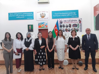Uşaq İncəsənət Məktəbində 1 İyun - Uşaqların Beynəlxalq Müdafiəsi Günü münasibətilə tədbir keçirilmişdir