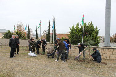 17 Noyabr – Milli Dirçəliş Günü ilə əlaqədar ağacəkmə aksiyası təşkil edilmiş, həmçinin abadlıq və təmizlik işləri aparılmışdır