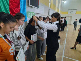 Ümummilli Lider Heydər Əliyevin xatirəsinə həsr olunmuş 2009-2011-ci il təvəllüdlü oğlanlar və qızlar arasında voleybol idman növü üzrə rayon birinciliyi keçirilmişdir