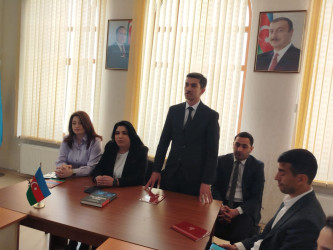 “Konstitusiya və Suverenlik İli” çərçivəsində “Ümummilli Lider Heydər Əliyev müstəqil Azərbaycan Konstitusiyasının müəllifidir”mövzusunda dəyirmi masa keçirililmişdir