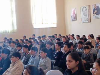 Siyəzən şəhər 1 saylı tam orta ümumtəhsil məktəbində “Sağlam həyat naminə narkomaniyaya yox deyək” mövzusunda maarifləndirici tədbir keçirilmişdir