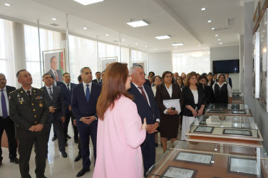 Ümummilli Lider Heydər Əliyevin anadan olmasının 102-ci ildönümü münasibətilə konfrans keçirilmişdi