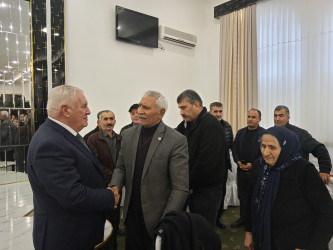 12 dekabr - Ümummilli Lider Heydər Əliyevin anım günü ilə əlaqədar Siyəzəndə ehsan mərasimi təşkil olunmuşdur