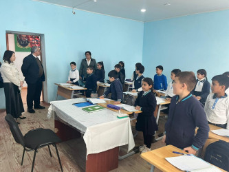Balaca Həmyə kənd tam orta ümumtəhsil məktəbində təhsil alan şagirdlərin vətənpərvərlik ruhunda tərbiyə olunması və təlim-tərbiyə işinin təşkili vəziyyəti barədə söhbət aparılmışdır
