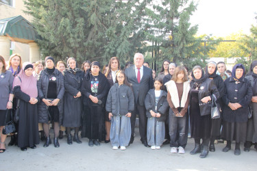 “Dəmir yumruq” abidəsinin ətrafında 8 Noyabr – Zəfər Günü münasibətilə təntənəli tədbir keçirilmişdir