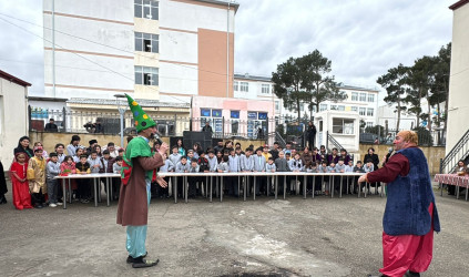 Novruz bayramı ilə əlaqədar Siyəzən şəhər inteqrasiya təlimli internat tipli gimnaziyada tədbir keçirilmişdir