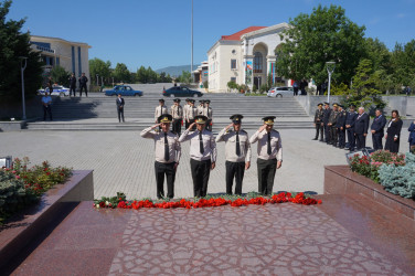 Ulu Öndər Heydər Əliyevin anadan olmasının 102-ci ildönümü münasibətilə Siyəzən şəhərində silsilə tədbirlər təşkil olunmuşdur