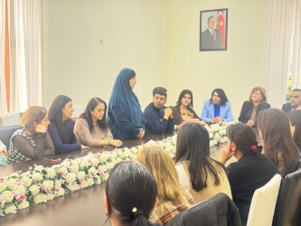 “Erkən nigah və onun fəsadları” mövzusunda maarifləndirici tədbir keçirilmişdir