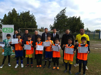 8 Noyabr - Zəfər Günü ilə əlaqədar minifutbol üzrə Siyəzən rayon birinciliyi keçirilmişdir