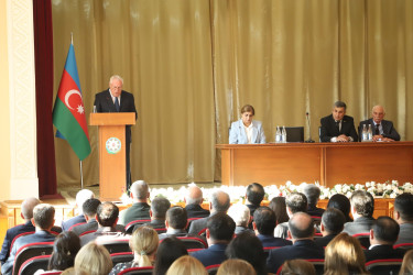 Azərbaycan Respublikasının Prezidenti, Yeni Azərbaycan Partiyasının Sədri cənab İlham Əliyevin Yeni Azərbaycan Partiyasının VIII Qurultayındakı nitqindən irəli gələn vəzifələrə həsr olunmuş müşavirə keçirilib
