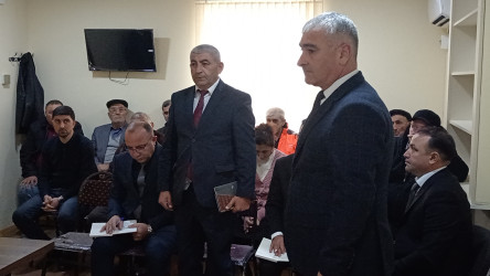 Rayon İcra Hakimiyyətinin başçısı Novruz Novruzov növbəti səyyar qəbulunu Beşdam kənd sakinləri ilə keçirmişdir