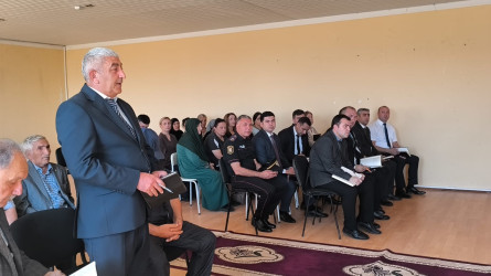 Eynibulaq kənd sakinləri ilə səyyar qəbul keçirilmişdir
