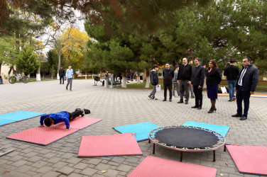 “Səyyar sağlam həyat” layihəsi çərçivəsində idman tədbiri keçirilmişdir