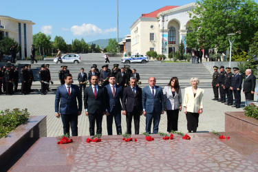Ümummilli Lider Heydər Əliyevin anadan olmasının 103-cü ildönümü ilə əlaqədar Siyəzən rayonunda tədbir keçirilmişdir