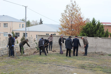 17 Noyabr – Milli Dirçəliş Günü ilə əlaqədar ağacəkmə aksiyası təşkil edilmiş, həmçinin abadlıq və təmizlik işləri aparılmışdır