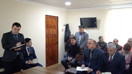 Rayon İcra Hakimiyyətinin başçısı Novruz Novruzov növbəti səyyar qəbulunu Beşdam kənd sakinləri ilə keçirmişdir