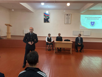 Böyük Həmyə kənd tam orta ümumtəhsil məktəbində maarifləndirici tədbir keçirilmişdir