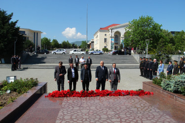 Ümummilli Lider Heydər Əliyevin anadan olmasının 103-cü ildönümü ilə əlaqədar Siyəzən rayonunda tədbir keçirilmişdir