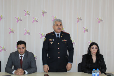Siyəzən şəhər 5 saylı tam orta ümumtəhsil məktəbinin müəllim və şağird kollektivinin iştirakı ilə maarifləndirici tədbir keçirilmişdir