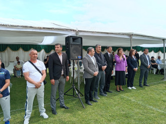 Ümummilli Lider Heydər Əliyevin anadan olmasının 102-ci ildönümünə həsr olunmuş sərbəst güləş üzrə açıq rayon birinciliyi keçirilmişdir
