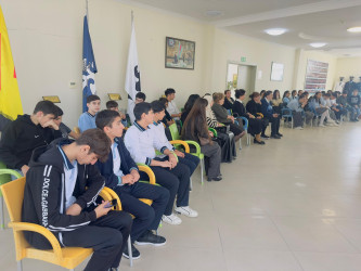 “Konstitusiya və Suverenlik İli” çərçivəsində 8 Noyabr – Zəfər Gününə həsr olunmuş “Vətəni tanı!” intellektual oyunu keçirilmişdir