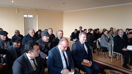 Rayon İcra Hakimiyyətinin başçısı Novruz Novruzov növbəti səyyar qəbulunu Eynibulaq kənd sakinləri ilə keçirmişdir