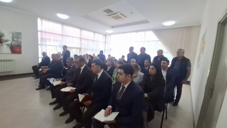 Siyəzən şəhər sakinləri ilə səyyar qəbul keçirilmişdir