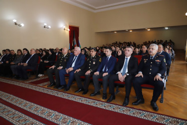 “Sağlam gənclik, sağlam gələcək” adlı geniş tərkibli maarifləndirici tədbir keçirilmişdir
