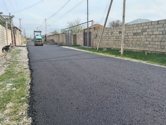 Şəhərin Fətəli xan Xoyski küçəsində əsaslı təmir işləri aparılaraq asfalt örtüyü verilmişdir