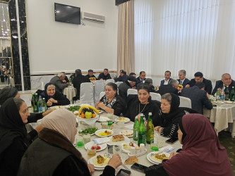 12 dekabr - Ümummilli Lider Heydər Əliyevin anım günü ilə əlaqədar Siyəzəndə ehsan mərasimi təşkil olunmuşdur