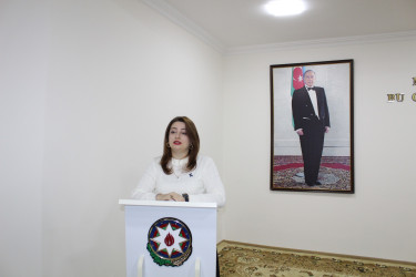 “Konstitusiya və Suverenlik” ili çərçivəsində “Güclü qadın, güclü ailə, güclü cəmiyyət: Zorakılığa qarşı mübarizə” adlı maarifləndirici görüş keçirilmişdir