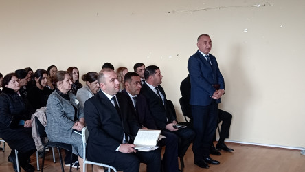 Rayon İcra Hakimiyyətinin başçısı Novruz Novruzov növbəti səyyar qəbulunu Eynibulaq kənd sakinləri ilə keçirmişdir