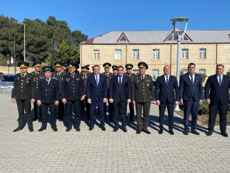 16 mart - Strateji Obyektlərin Mühafizəsi Dövlət Agentliyi əməkdaşlarının peşə bayramı günü ilə əlaqədar tədbir keçirilmişdir