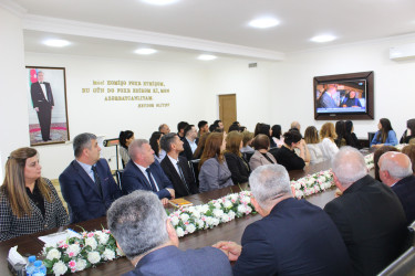 “31 Mart Azərbaycanlıların Soyqırımı Günü” ilə əlaqədar konfrans təşkil olunmuşdur