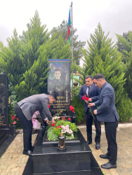 Vətən müharibəsi şəhidi Babayev Fərhad Məhərrəm oğlunun şəhid olmasından 5 il ötür
