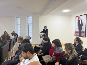“Konstitusiya və Suverenlik İli” çərçivəsində “Erkən nigaha qarşı birlikdə mübarizə” mövzusunda tədbir keçirilmişdir